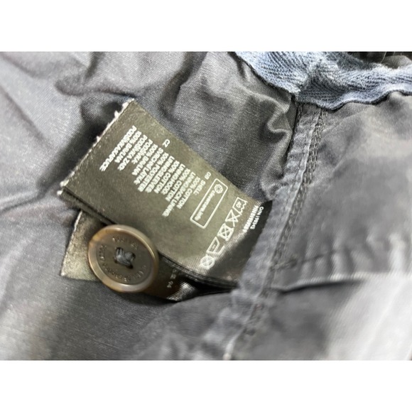 H&M LOGG Utility Cargo Jacket Field Jacket Drawstring Waist Gray Sz 8‎ Gorpcore - Picture 3 of 16